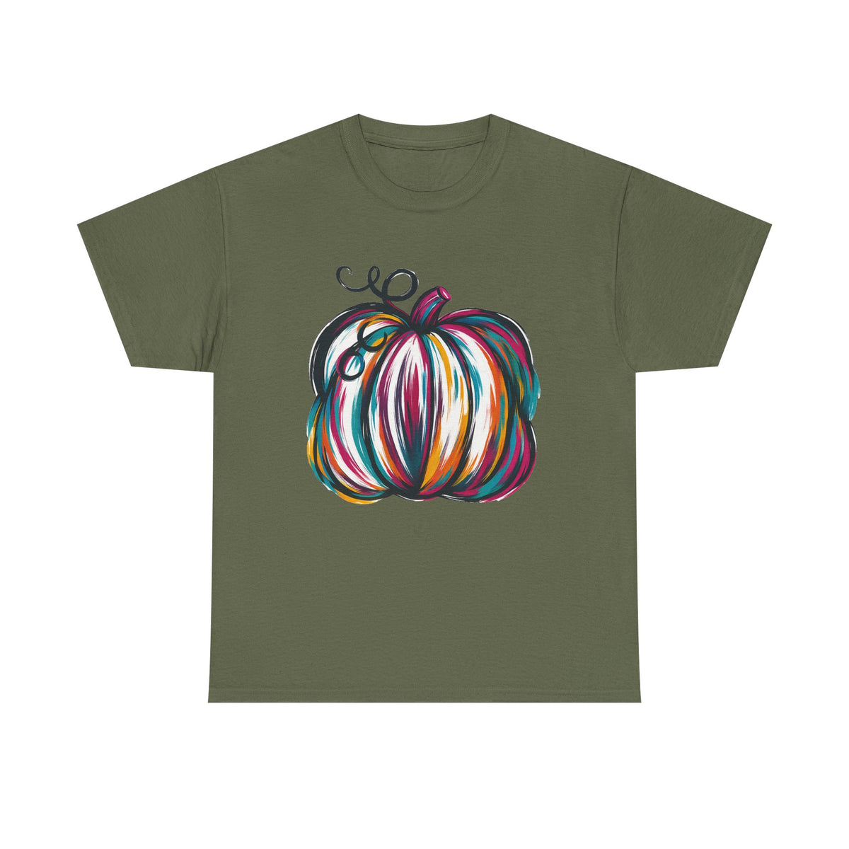 Watercolor Pumpkin T-shirt, Colorful Pumpkin Shirt, Watercolor Pumpkins, Halloween Shirt, Autumn Shirt, Cute Fall Shirt, Gift For Halloween