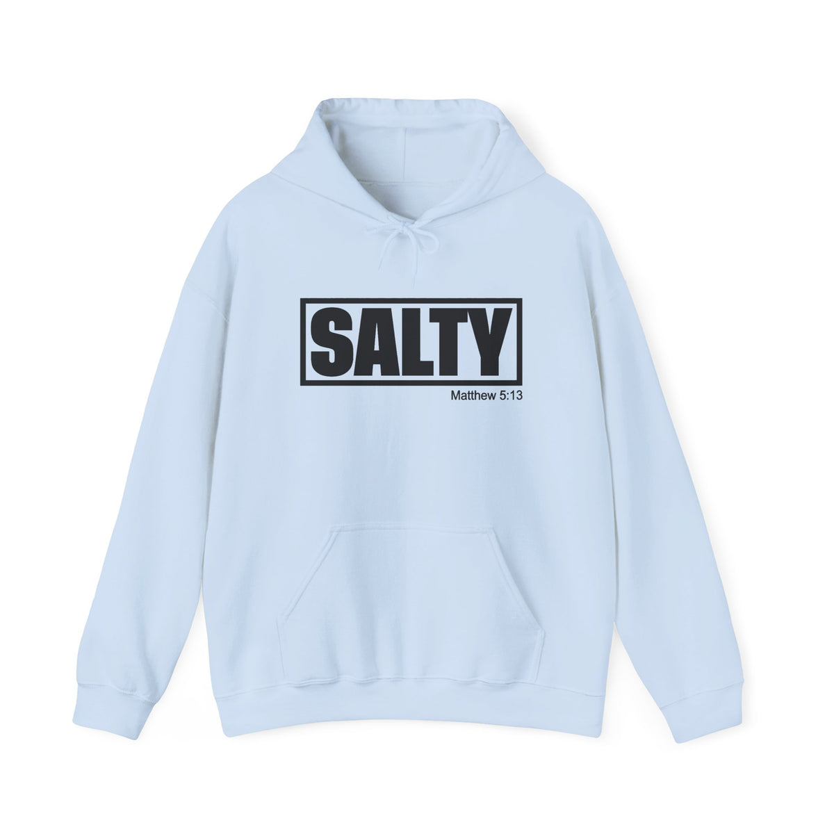 Salty Hoodie Sweatshirt, Matthew 5 13, Christian Sweatshirt, Bible Verse Hoodie, Christian Gift, Gift For Her, Church Hoodie Sweatshirt