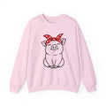 Cute Pig with Bandana Sweater,Pig Farmer Sweater, Gift For Pig Owner, Piggy Sweater, Animal Lover Hoodie, Pig Owner Sweater, Pig Lover Gift