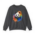 Colorful Panda Sweatshirt, Animal Lover Gift