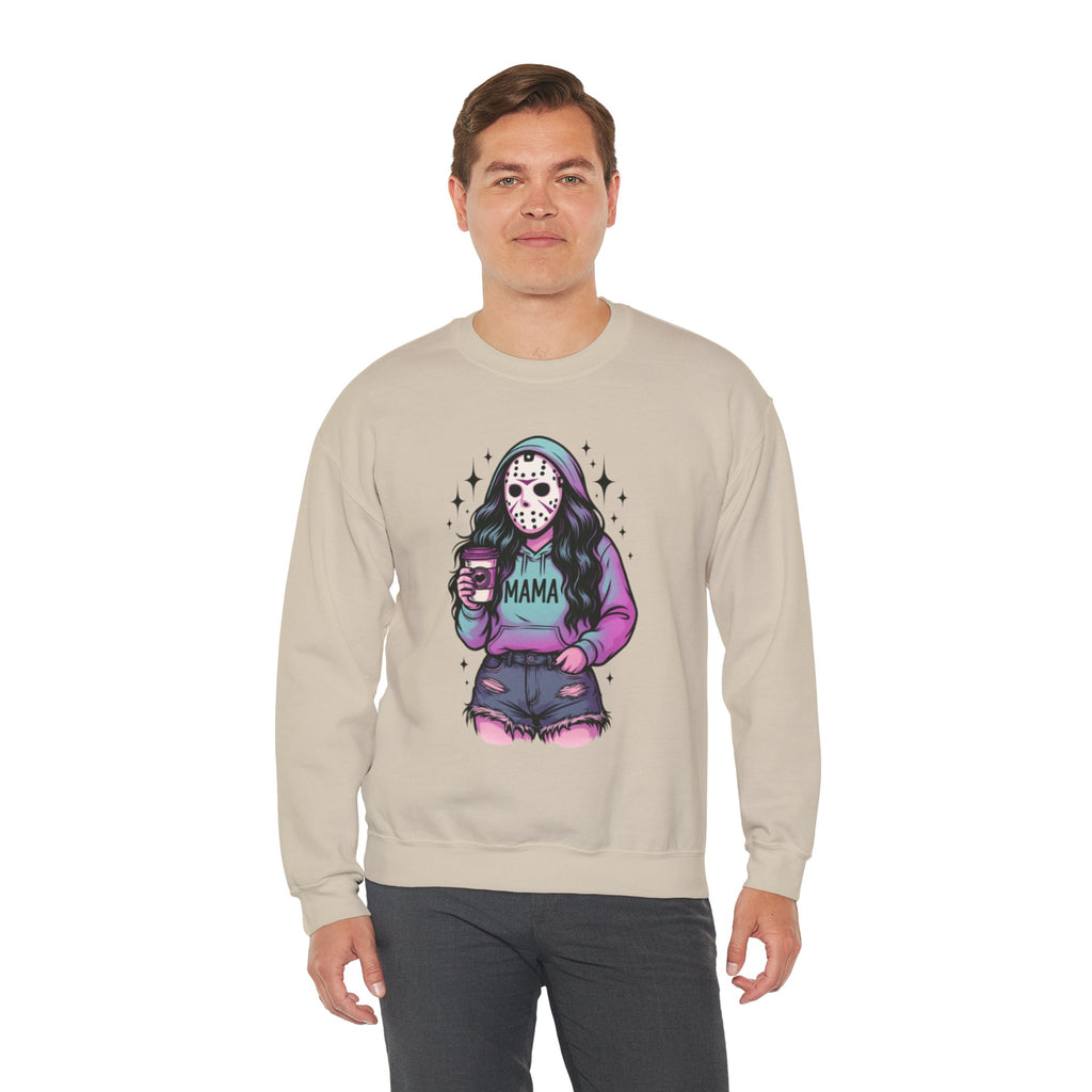 Halloween Horror Mama Sweatshirt, Trendy Custom Spooky Mama Hoodie, Family Spooky Season Sweaters, Killer Halloween Hooded, Women Halloween