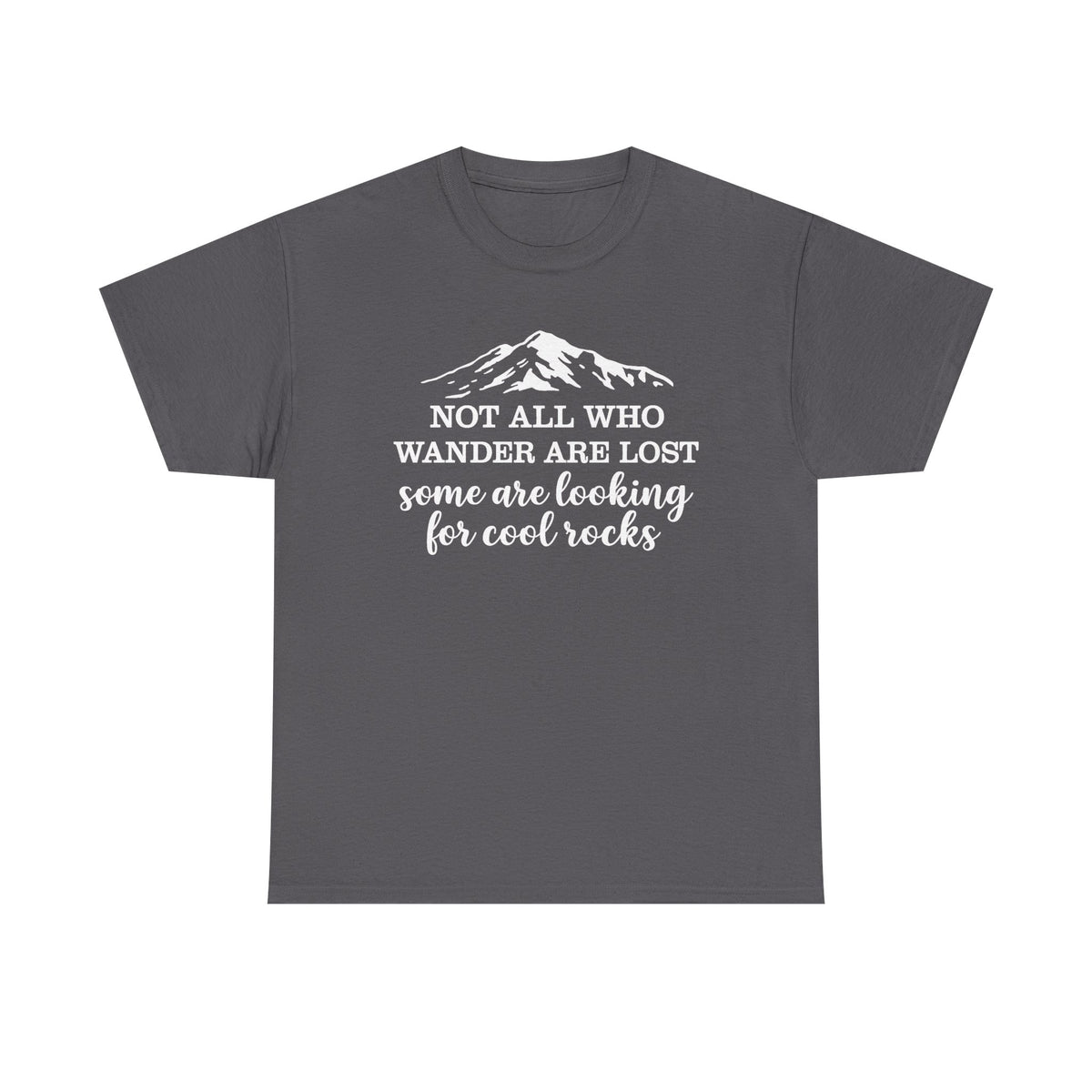 Rock Collector T-Shirt: Geologist Hiking Tee