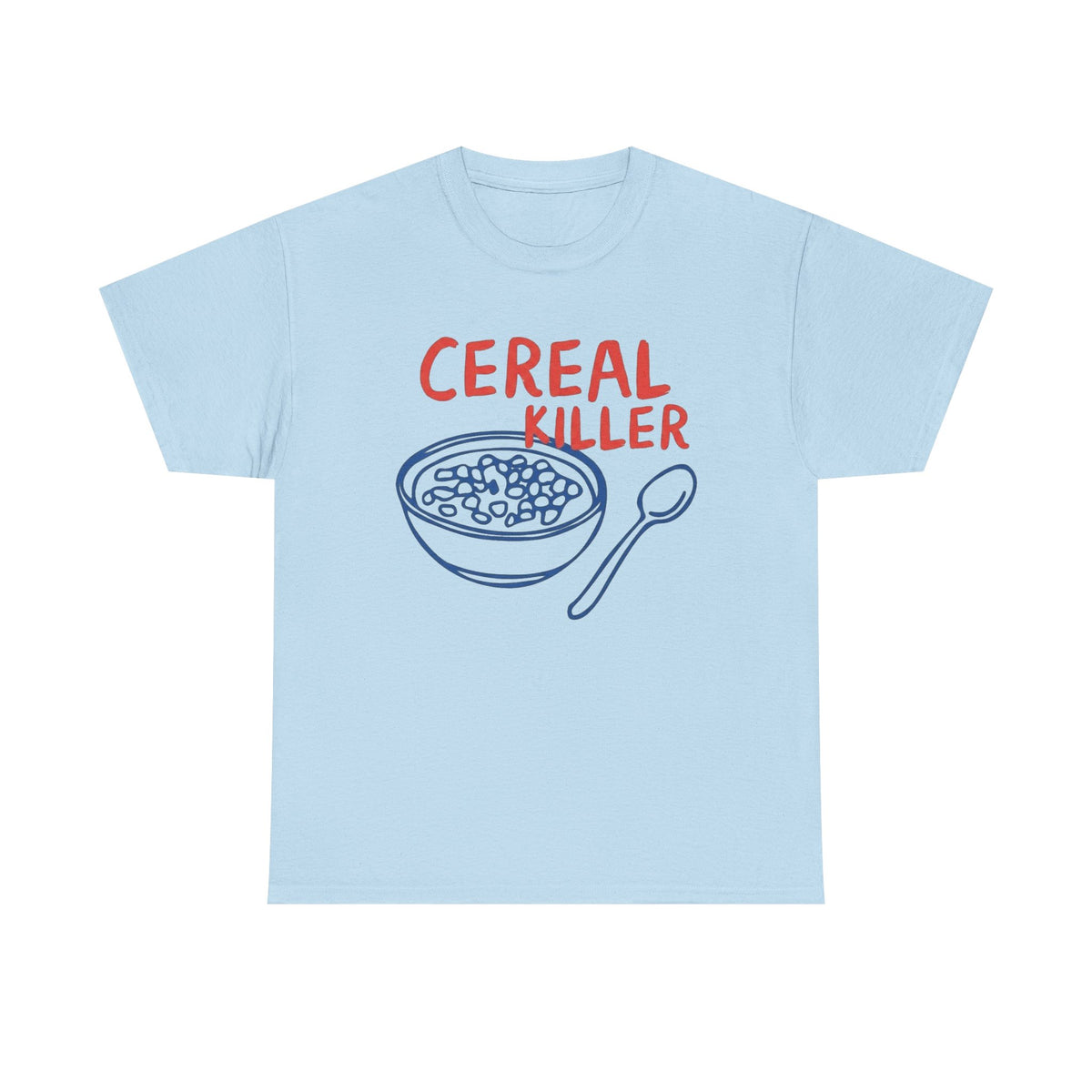 Cereal Killer, Food Pun Shirt, Punny Tshirt, Breakfast Puns, Food Humor, Retro Graphic Tee, Funny Food Shirt, Vintage Aesthetic, Men Women