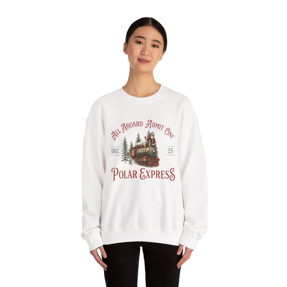 Polar Express Shirt, Christmas Gift For Family, Xmas Crewneck Sweater, Merry Christmas, Christmas Gift Ideas, Trendy Shirt, women's Shirt,