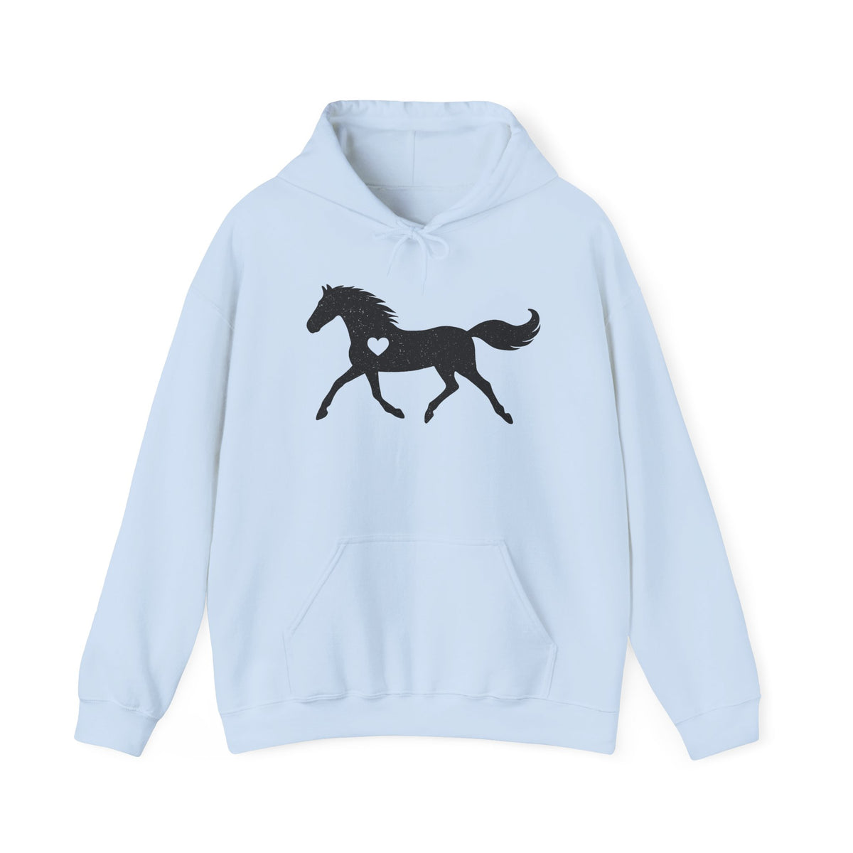 Glitter Horse Hoodie, Horse Lover Gift, Horse Lover Sweatshirt, Heart Hoodie, Equestrian Hoodie, Gift For Horse Lover, Gift For Her