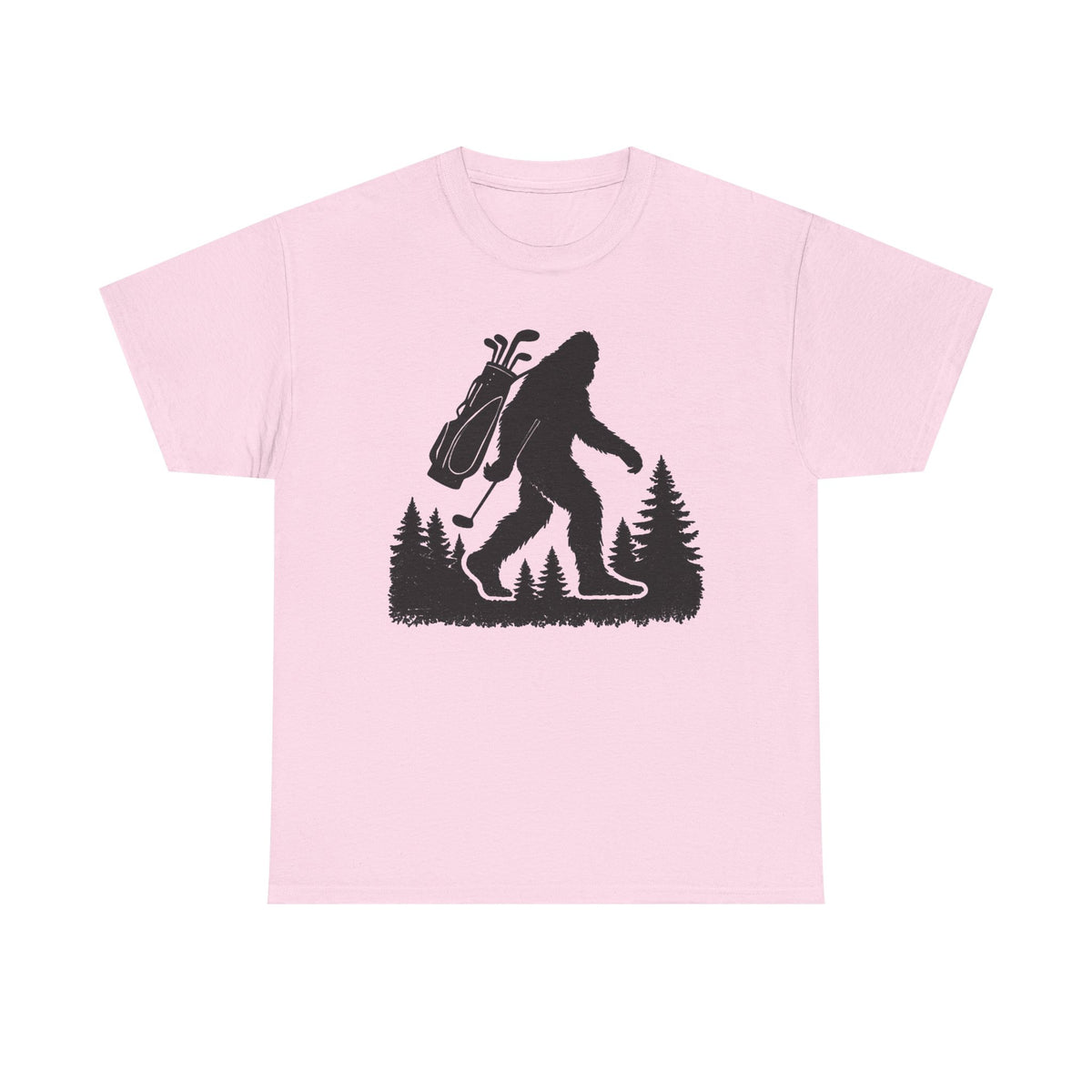 Bigfoot Golf T-shirt  Sasquatch Golfing Shirt Funny Golf Gag Gift for Golfer Men Women Golf Player Golf Lovers Husband Dad