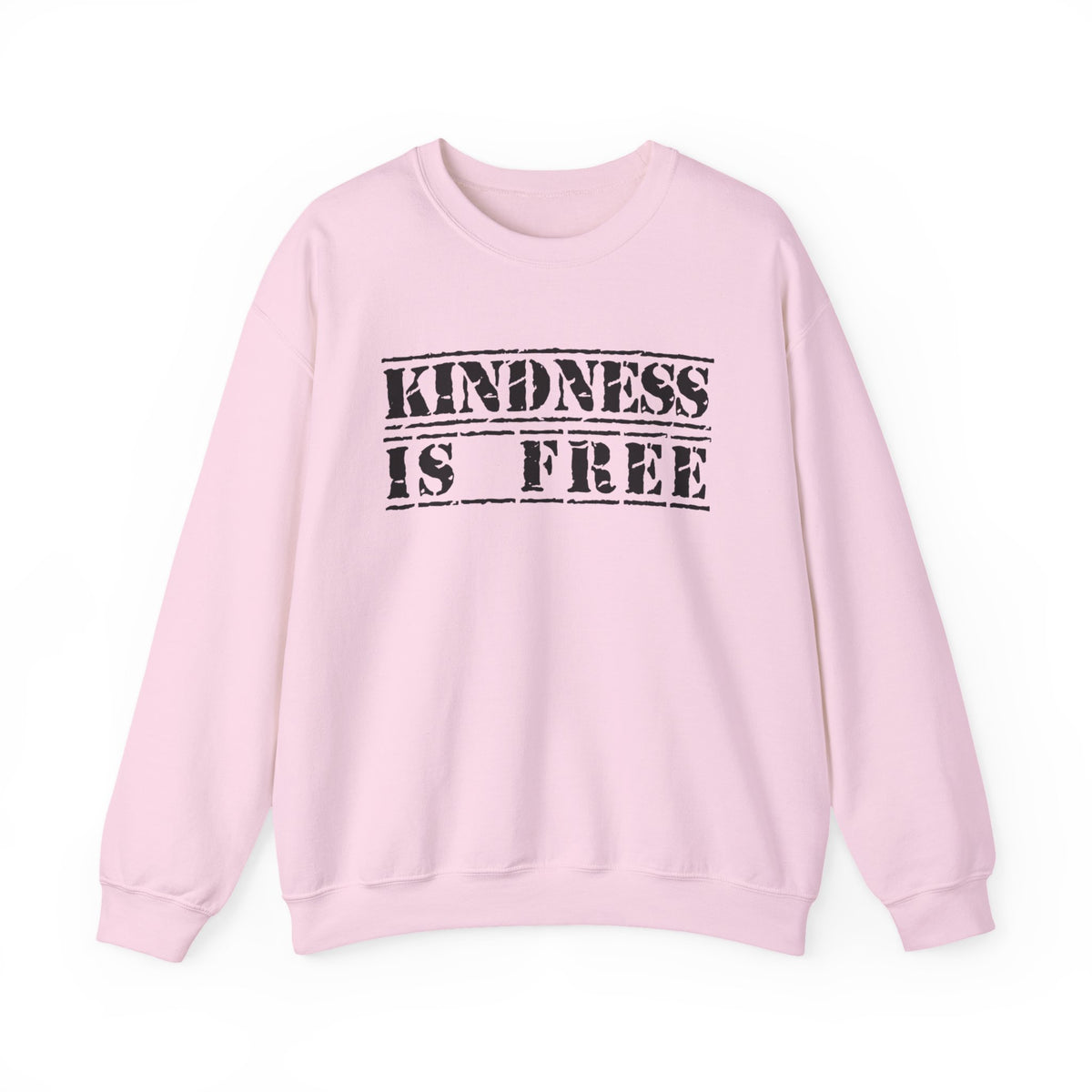 Kindness Is Free Sweatshirt, Trendy Graphic Sweater