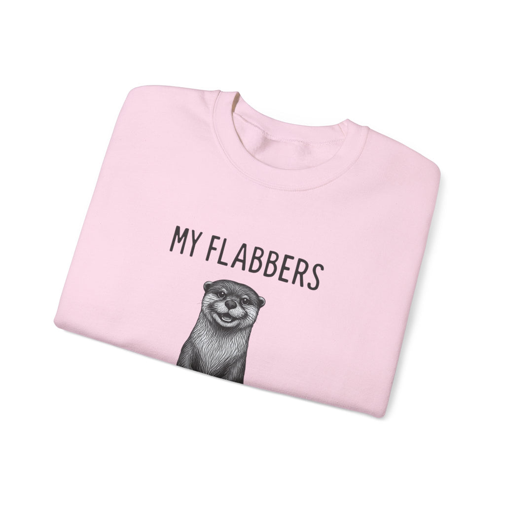Funny Otter Sweatshirt: Flabbergasted Animal Lover Crewneck