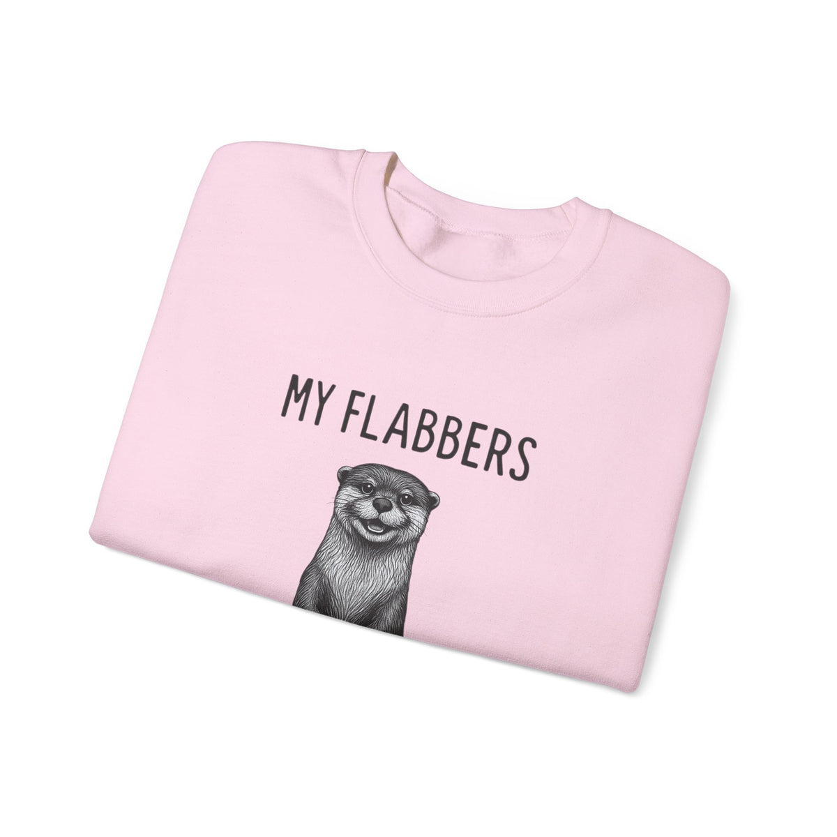 Funny Otter Sweatshirt: Flabbergasted Animal Lover Crewneck