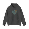 Adventure Awaits Hoodie, Mountains Heart Hoodie, Adventure Hoodie, Camping Hoodie, Nature Lover Hoodie, Mountain Hoodie, Hiker  Camping Gift