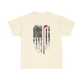 Vintage American Flag Golf Gift for Golfer Funny Golf Club T-Shirt Golf Clothing T-shirt