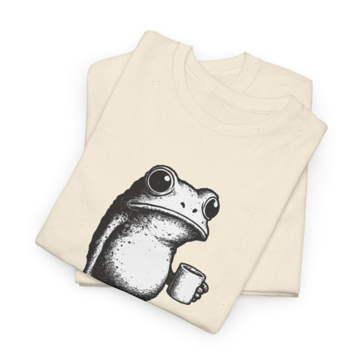 Funny Frog Graphic T-Shirt: Weird Humor Gift