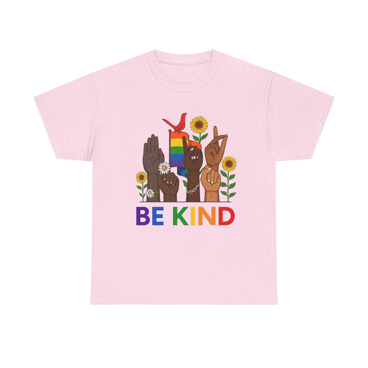 Be Kind Sign Language Shirt, Be Kind Rainbow Shirt, Be Kind T-Shirt, Kindness Shirt, LGBT Pride Shirt, Lgbt Be Kind T-Shirt, Equality Shirt