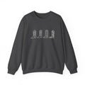 Embroidered Cowgirl Boots Sweatshirt, Embroidered Western Sweatshirt, Cowgirl Gift, Cowboy Boots Sweater, Womens Western Crewneck