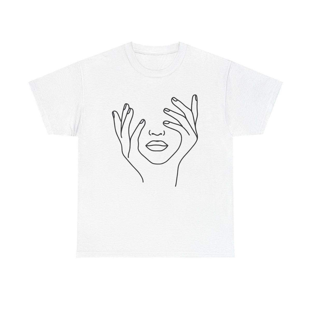 Abstract Face Shirt, Woman Face Shirt, Line Art Shirt, Mama Tee, Face Line Shirt, Fantastic Design, Plant Woman, Graphic Tee, Minimalist Tee