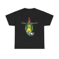 Parrot Shirt, Funny Upside Down Macaw Tee, Tropical Bird Graphic T-Shirt, Colorful Bird Watcher Gift for Animal Lover, Exotic Bird Apparel