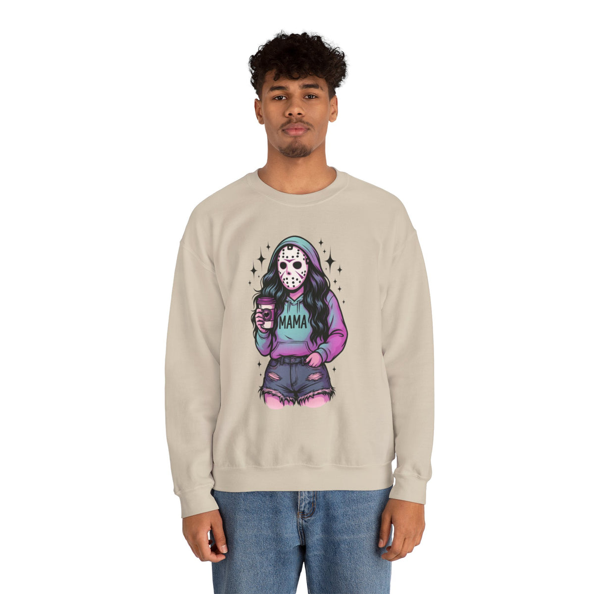 Halloween Horror Mama Sweatshirt, Trendy Custom Spooky Mama Hoodie, Family Spooky Season Sweaters, Killer Halloween Hooded, Women Halloween