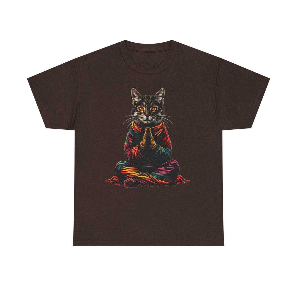 Meditating Cat T-Shirt, Spiritual Cat, Zen Cat Shirt, Yoga Cat Tee, Funny Cat Lover Gift, Relaxed Cat, Namaste Cat, Cute Cat Shirt
