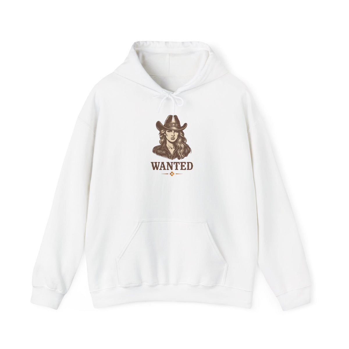 Wanted Cowgirl Hoodie: Rodeo Western Fashion Sweatshirt