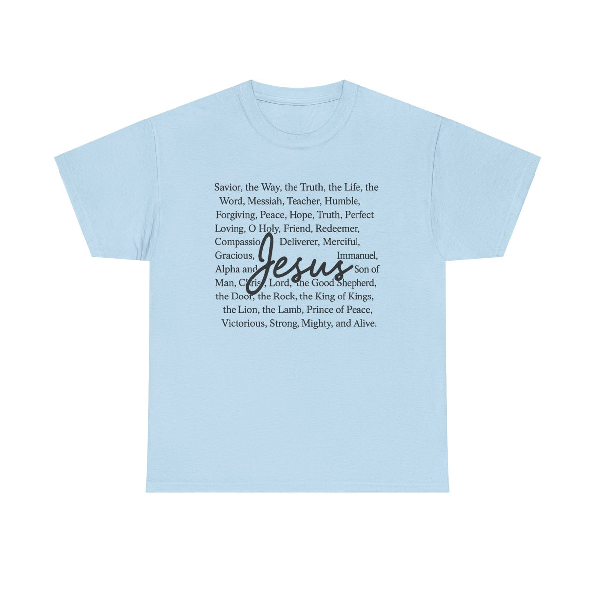 Christian Shirt, Jesus Shirt, Inspirational Shirt, Christian Apparel Gift, Christian Streetwear, Faith-Based Graphic Tee