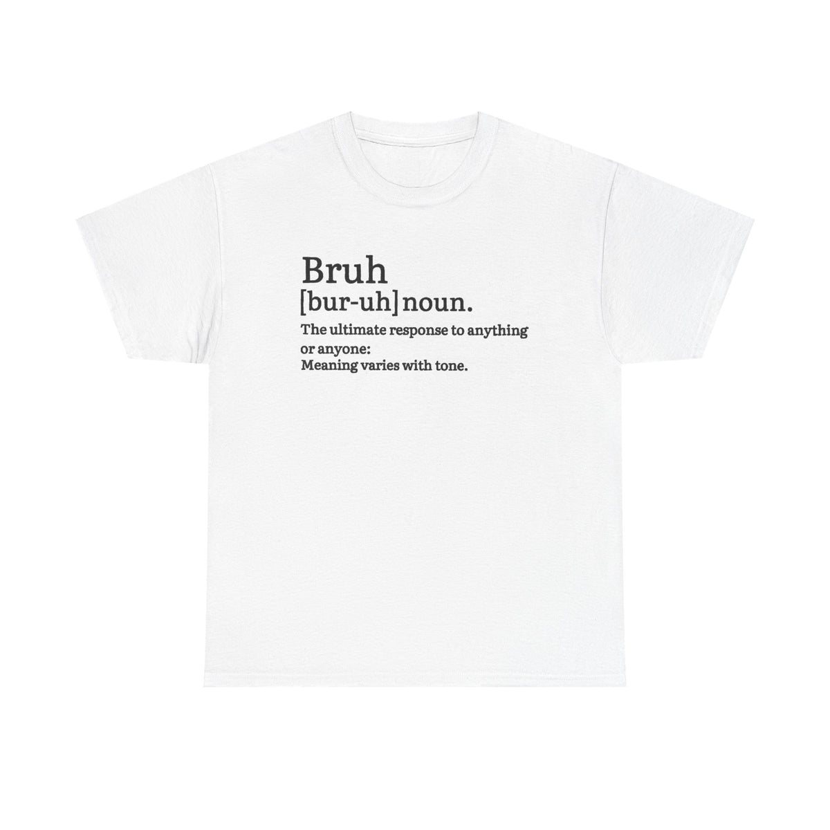 Bruh Definition Shirt, Funny Bruh Tee, Sarcastic Shirts, Funny Definition T-Shirt, Teen Boy Gift, Gift For Brothers, Trendy Memes Shirt