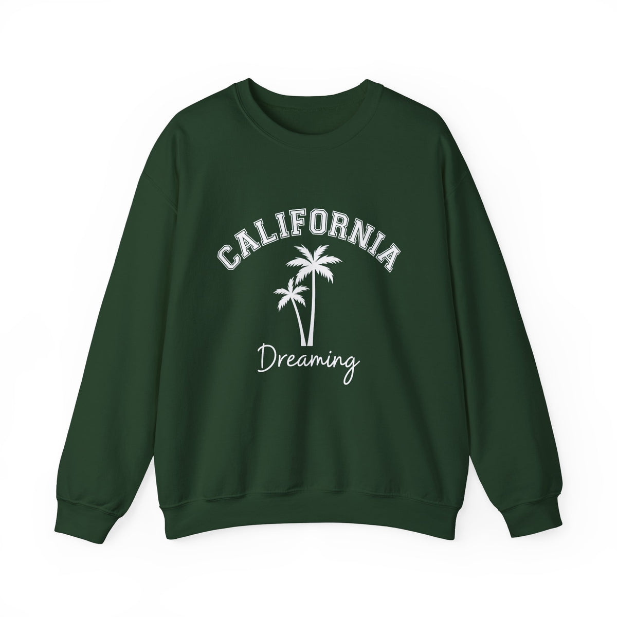 California Dreaming Crewneck Sweatshirt, California Vacation Gift Sweatshirt, California Dreaming Beach Gift, California Travel Gift Shirt
