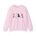 Cute Cat Christmas Sweatshirt, Cat Lover Gift For Christmas, Womens Christmas Sweatshirt, Holiday Sweatshirt, Cat Mommy Shirt, Winter Shirt
