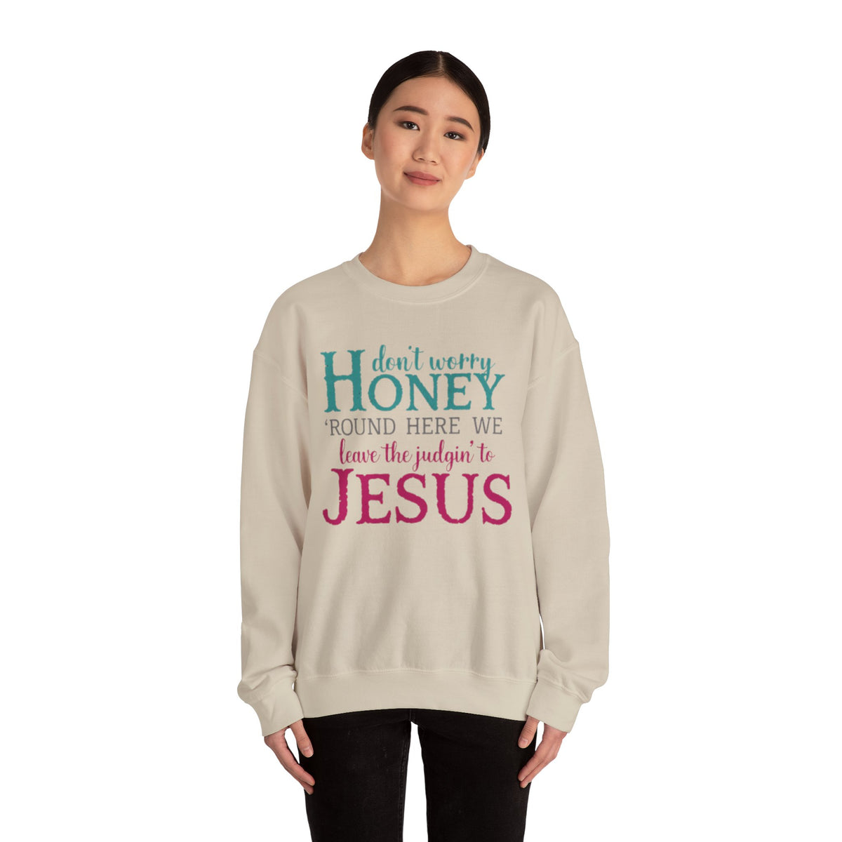Don't Worry Honey Christian Graphic Tee (Digital Download)