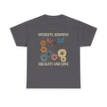 Summer Diversity Kindness Garden Shirt, Equal Rights T Shirt, Flower Spring Shirt, Social Justice Shirt, Women Rights Shirt, Feminist Shirt