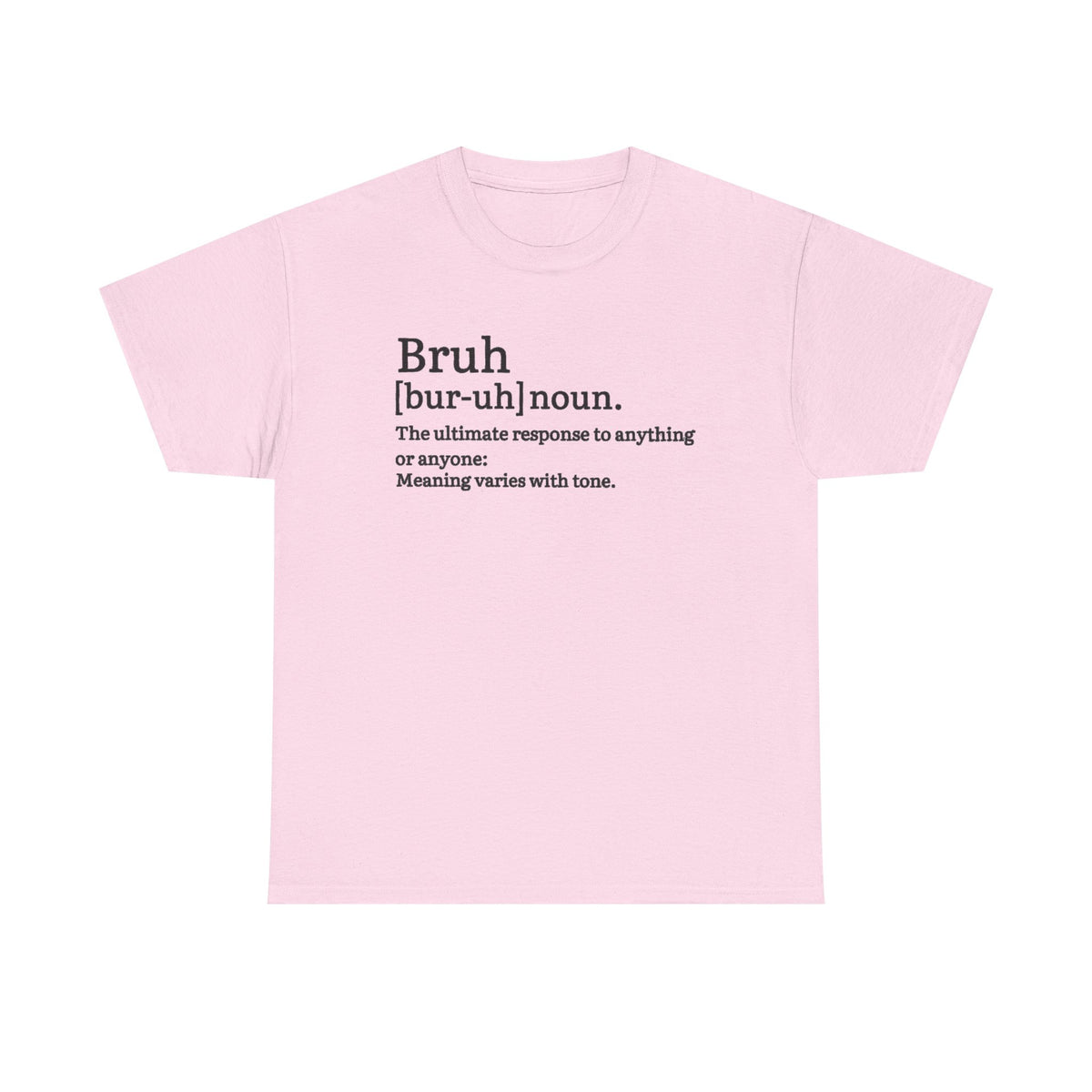 Bruh Definition Shirt, Funny Bruh Tee, Sarcastic Shirts, Funny Definition T-Shirt, Teen Boy Gift, Gift For Brothers, Trendy Memes Shirt