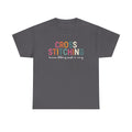 Cross Stitch Shirt, Funny Crafting Tee, Lover Gift, Soft Cotton T-Shirt for Crafters, Craft Room Fashion