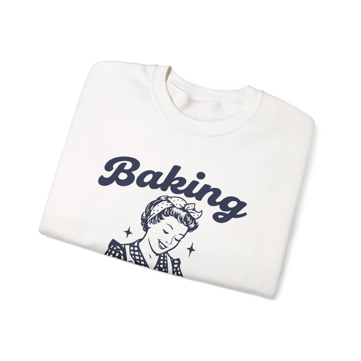 Baking Because Murder Is Wrong Sweatshirt, Funny Baking Tshirt, Baking Shirt, Gift for Bakers, Baker Gift, Baking Tee, Baking Gift for Mom