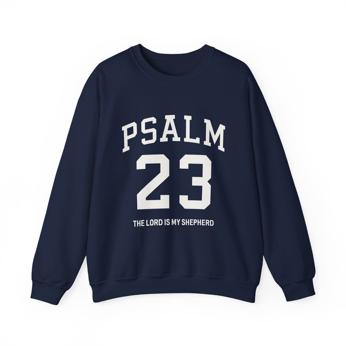 Bible Verse Football Sweatshirt, Psalm 23 The Lord Is My Shepherd, Christian Football Shirt, Game Day Football Season Tee, Football Mom Gift