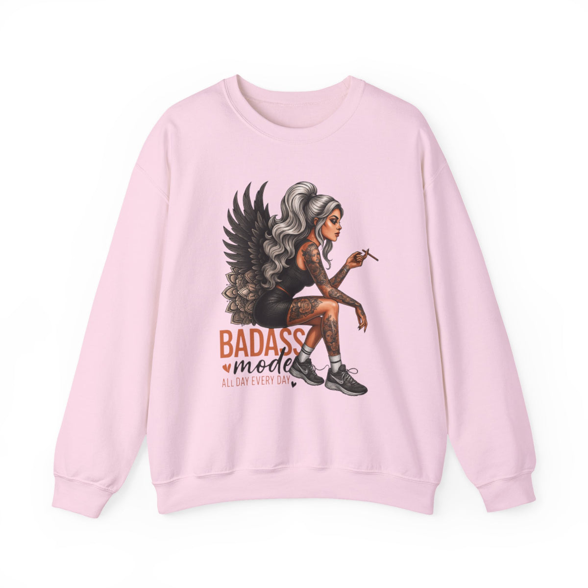 Badass Mode PNG, Funny Png, Sarcastic Png, Sarcasm Png, Sassy Png, Tattoo Woman, Funny Adult, Snarky, Sublimation Designs, Digital Download