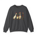 Christmas Ducks Sweatshirt, Duck Christmas Shirt For Women, Funny Animals Christmas Sweatshirt, Farm Lover Gift,Christmas Light Shirt