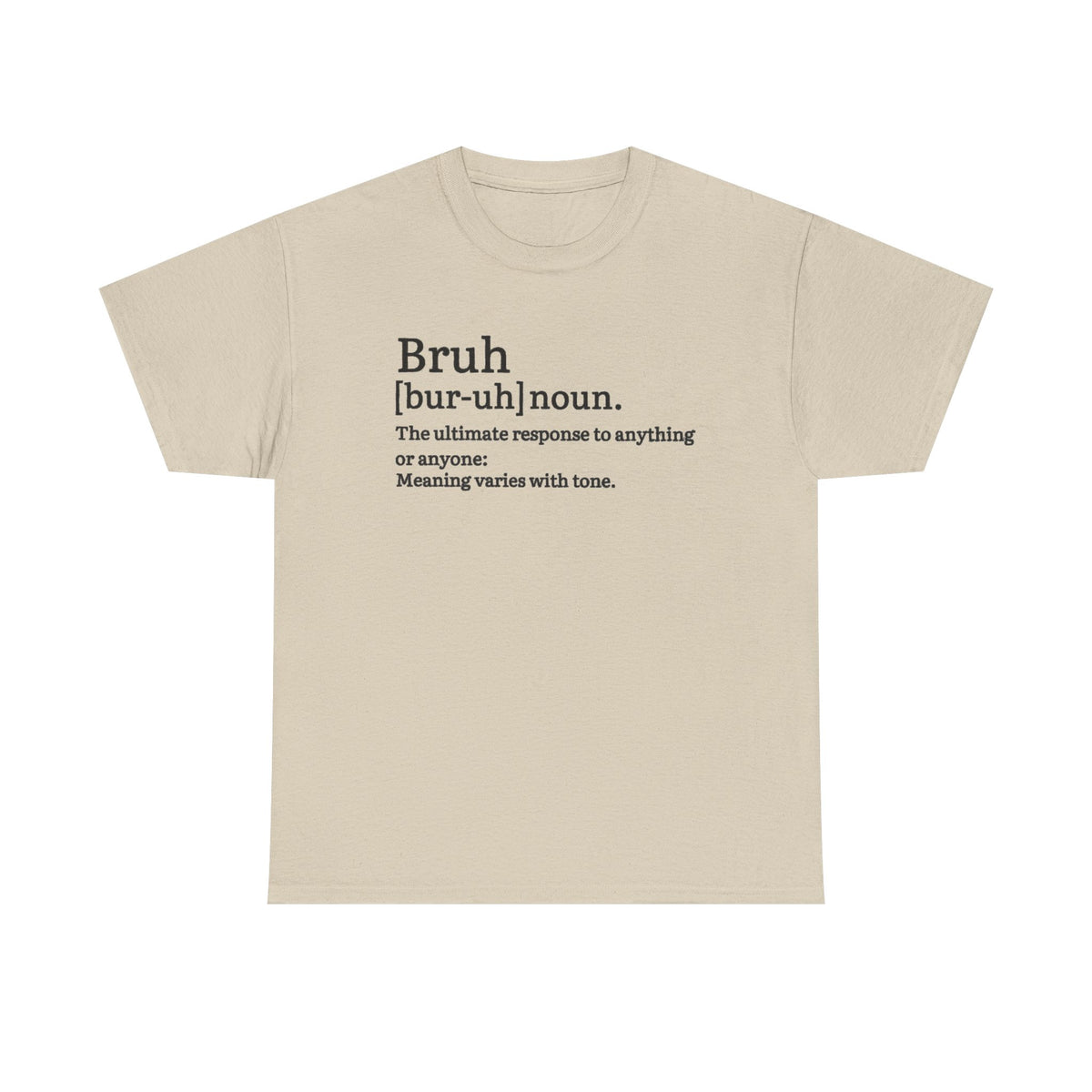 Bruh Definition Shirt, Funny Bruh Tee, Sarcastic Shirts, Funny Definition T-Shirt, Teen Boy Gift, Gift For Brothers, Trendy Memes Shirt