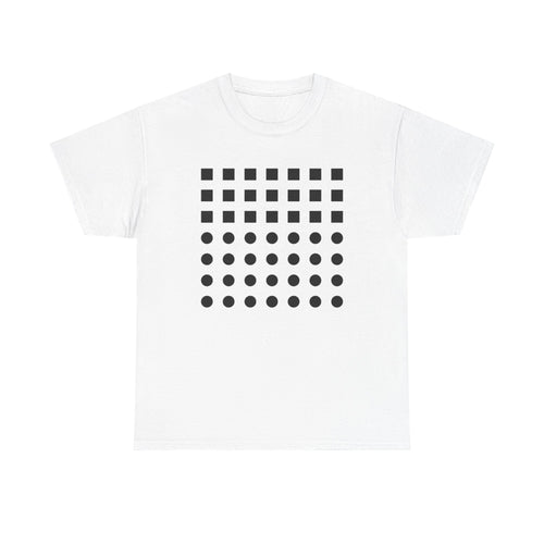 Abstract Graphic Tee, Geometric Shirt, Boho Abstract Tshirt, Grid Shirt, Minimalist Shirt, Modern T-shirt, Shapes Tee, Symmetrical Shirt