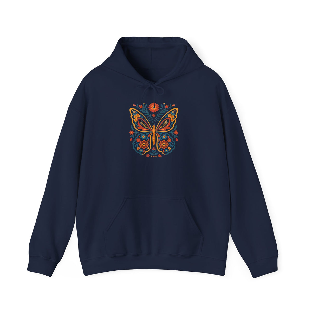 Butterfly Hoodie, Butterfly Gifts, Butterfly Lover Sweatshirt, Botanical Aesthetic, Retro Butterfly Sweater, Trendy Floral Butterfly Shirt