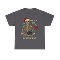 Look At Me Being All Festive and Shit Shirt, Xmas Skeleton Shirt, Christmas Shirt, Halloween Shirt, Funny Skeleton Shirt
