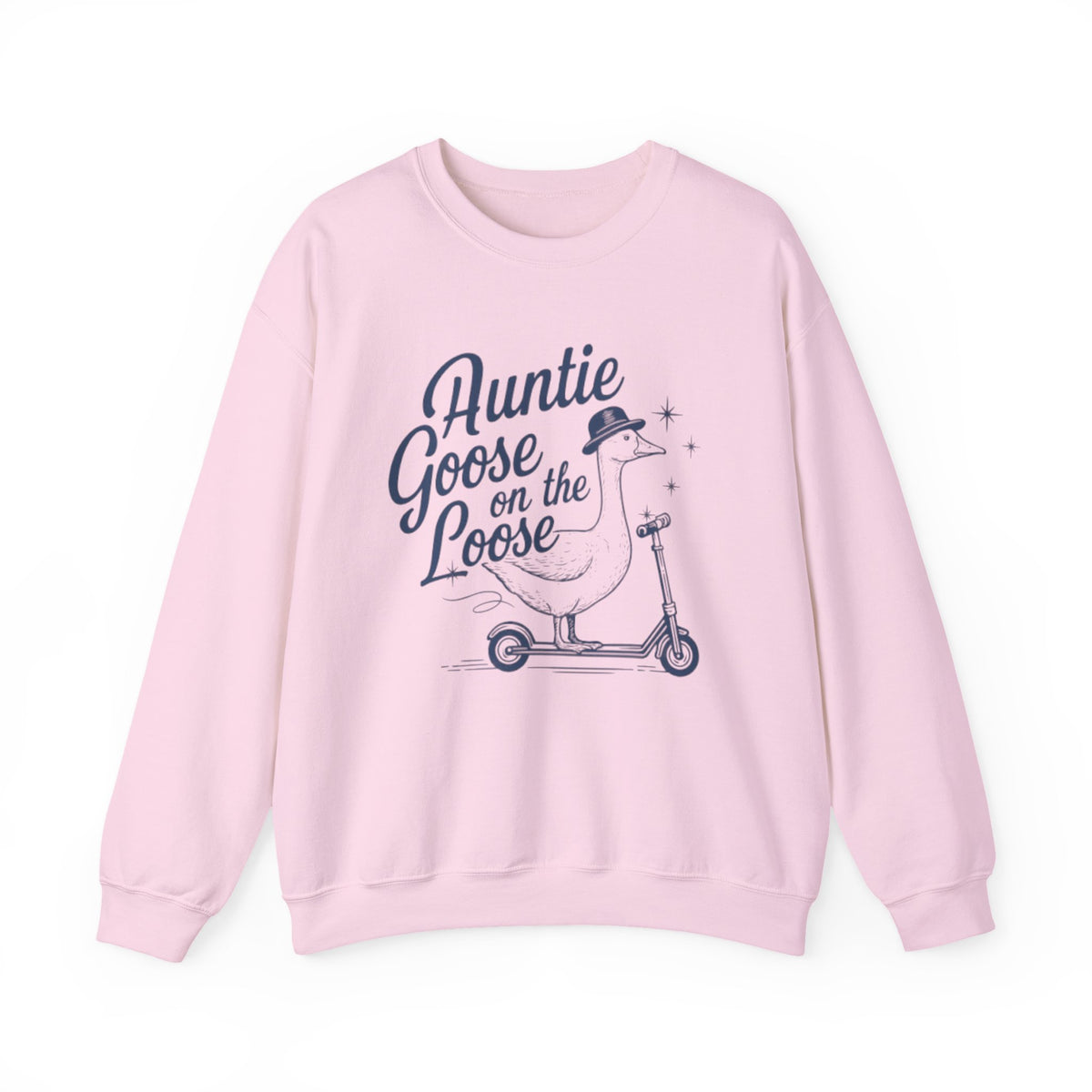 Auntie Sweatshirt, Aunt Sweater, Auntie Gift, Aunt Pregnancy Announcement, Mothers Day, Auntie Goose On the Loose Retro Western Style