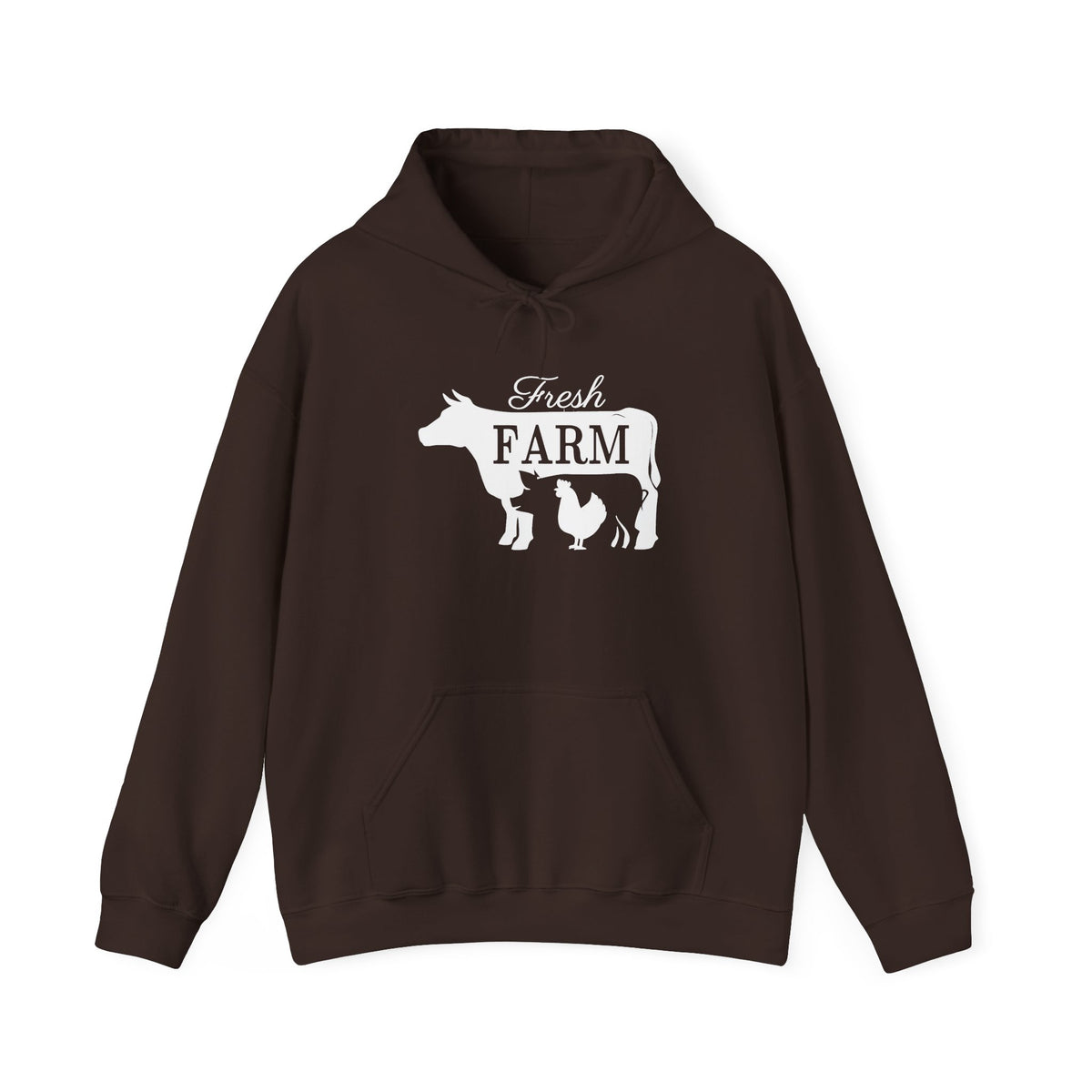 Farm Fresh Hoodie, Farm Animals Hoodie, Holiday Sweatshirt, Farm Hoodie, Farmer Hoodie, Cow Hoodie, Pig   Hoodie, Chicken Sweater