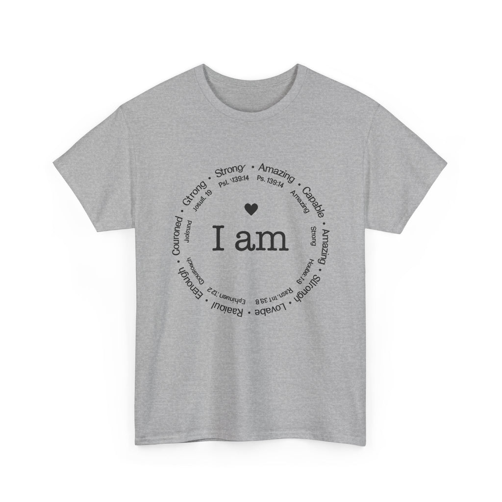 I am Inspiration Shirt, Bible Verse Shirt, Christian Inspiration Shirt,Women Empowerment tee, Religious Shirt, Best Friend Motivational gift