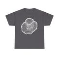Womens Tree Ring T-Shirt: Organic Tri-Blend Woodcut Print