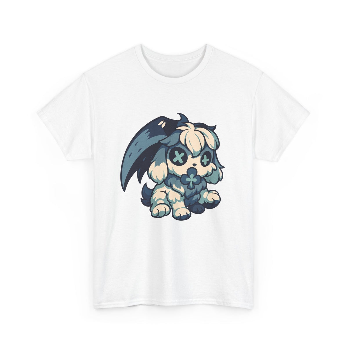 Shadow Milk Cookie T-shirt Top Cookie Run Kingdom Graphic Print Tees Streetwear Kawaii Cosplay Shirt