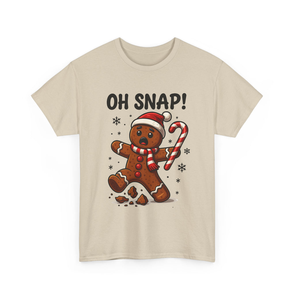 Oh Snap! Christmas Gingerbread Sweatshirt, Christmas Cookie Shirt, Christmas Santa Hat Shirt, Funny Christmas Gift