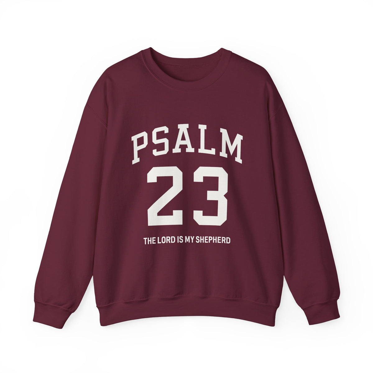 Bible Verse Football Sweatshirt, Psalm 23 The Lord Is My Shepherd, Christian Football Shirt, Game Day Football Season Tee, Football Mom Gift
