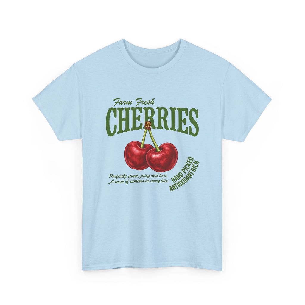 Vintage Cherry Shirt, Fruit TShirt, Cherry Tee, Foodie, Summer Shirt, Food lover gift,  Retro Cherry Shirt, Cherry Lover Gift, Cherries Tee