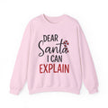 Dear Santa I Can Explain Christmas jumper / Unisex Adult & Kids sizes / Xmas jumper / For Women and men