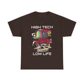 Cyberpunk T-Shirt: High Tech Low Life, Japanese Vaporwave Tee