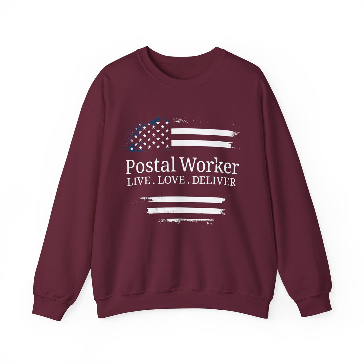 Postal Worker Live Love Deliver Sweatshirt, Postal Worker Hoodie, Postal Carrier Sweater, Postal Sweatshirt, Postman Gift